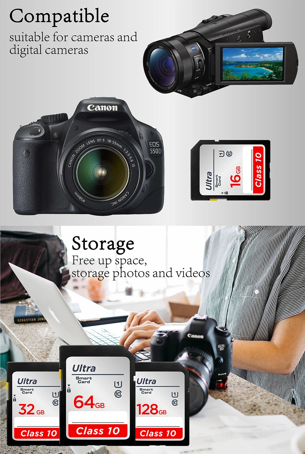 OEIN SD Card for Camera