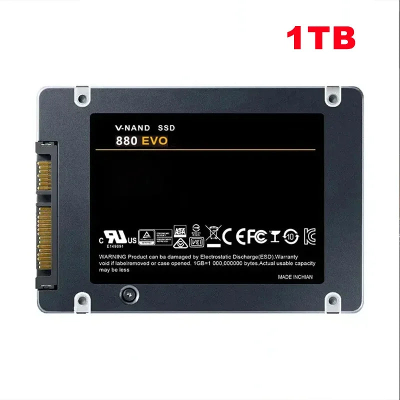 Lenovo New SSD 880 EVO 1TB 2TB 4TB Internal Solid State Drives Hard Disk SATA 3.0 MLC 2.5 Inches for Laptop Desktop PC PS4 PS5