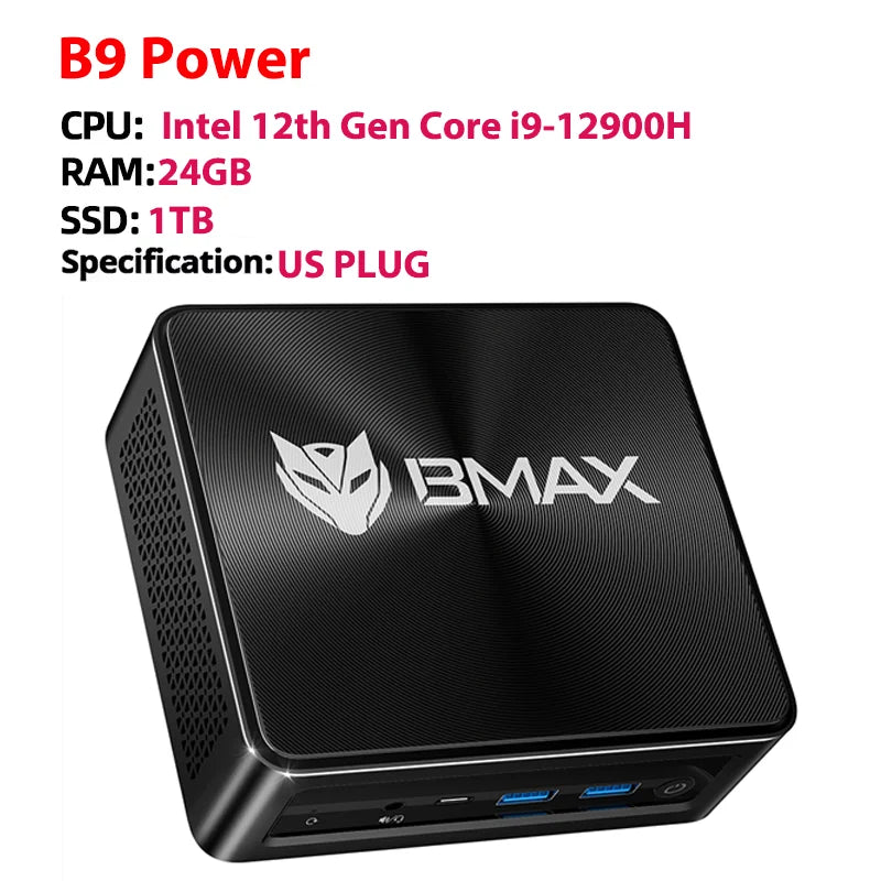 BMAX B9 Power Mini PC Intel Core i9
