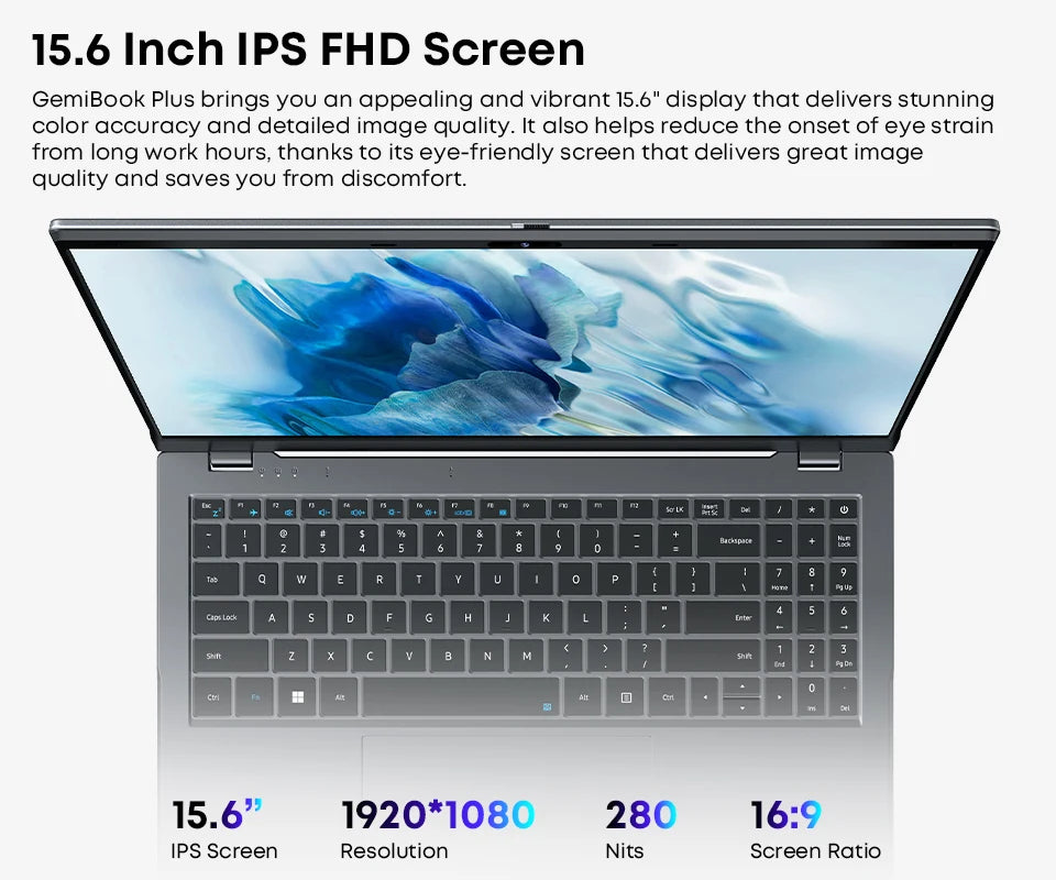 CHUWI GemiBook Plus Laptop Windows 11