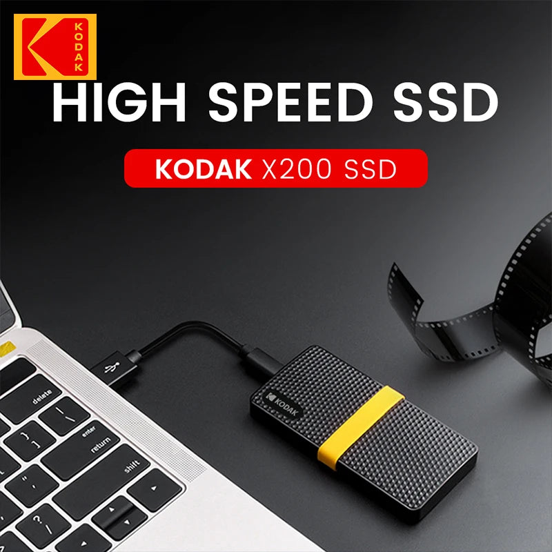 KODAK X200 External SSD Hard Drive