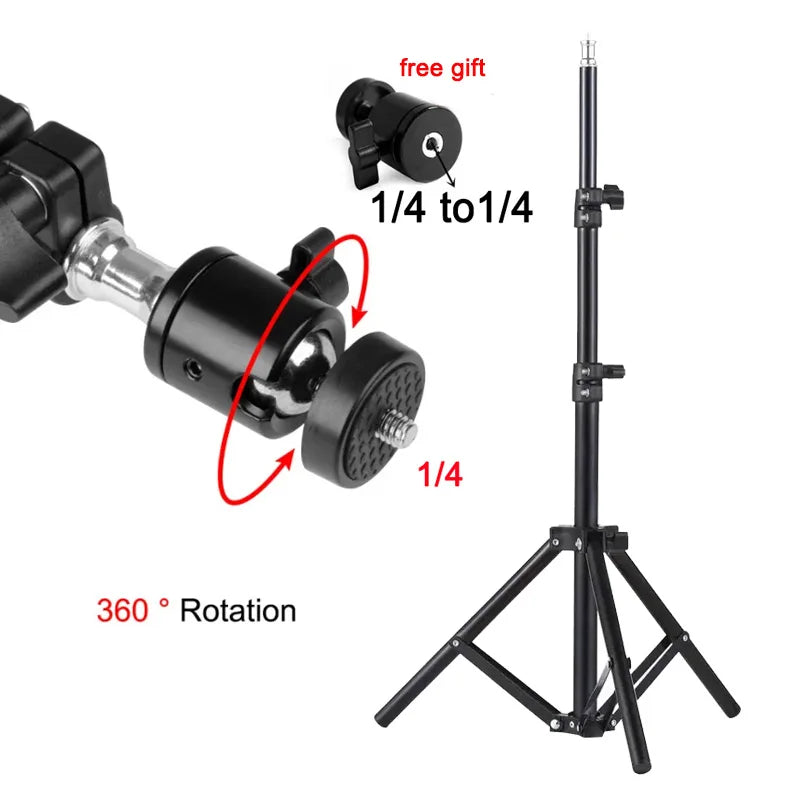 DITONG 110cm Universal Portable Bracket Tripod Stand Mount for magcubic HY320mini projector