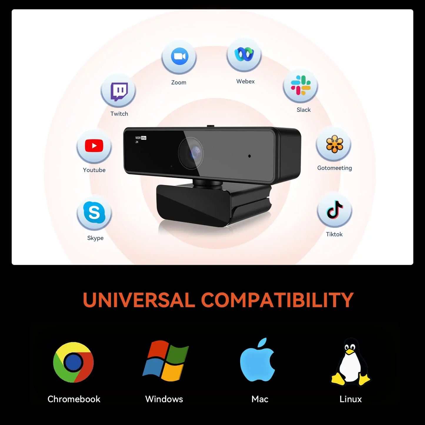 Nuroum V11 High Quality 1080p Web Camera