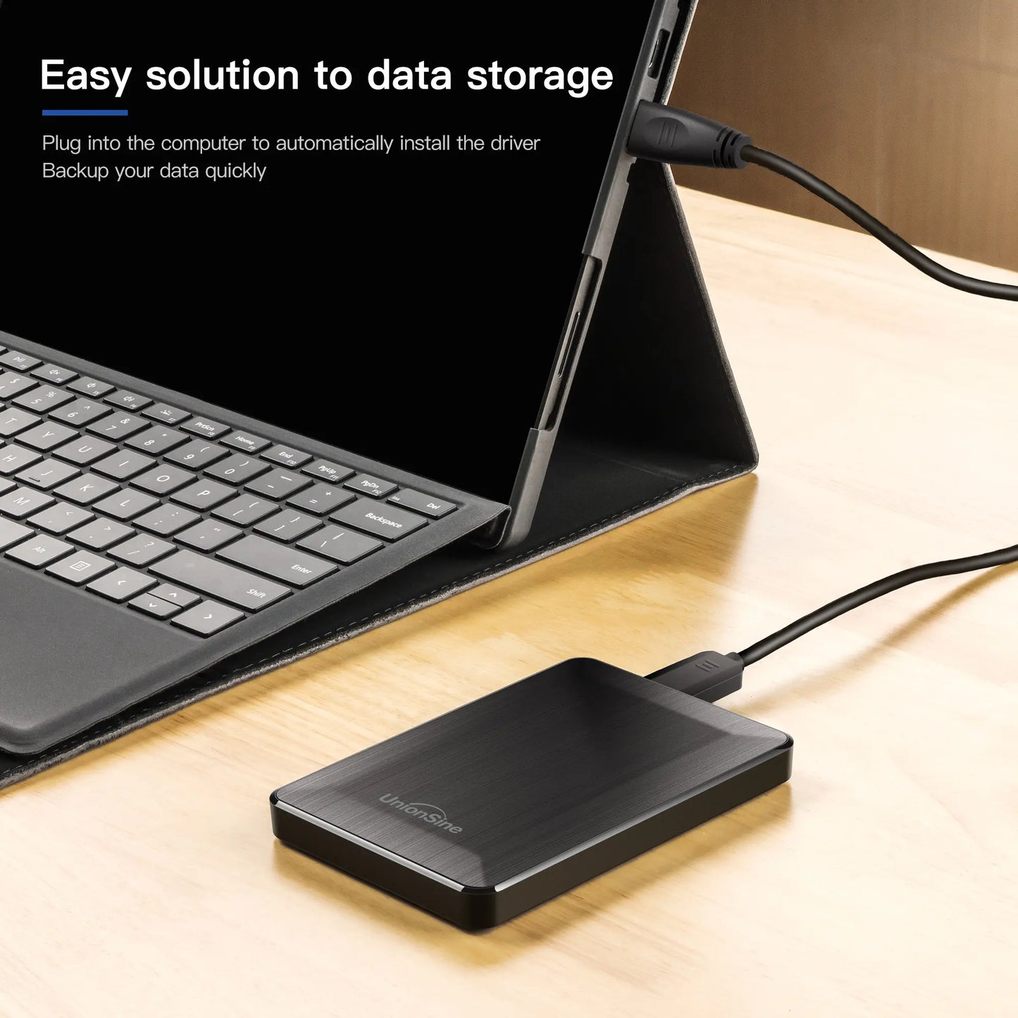 UnionSine HDD 2.5 Inch Portable External Hard Drive