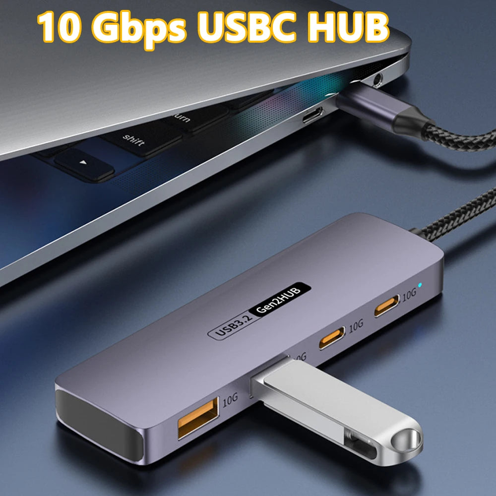 YUCUN 10Gbps USB3.2 Gen2 HUB