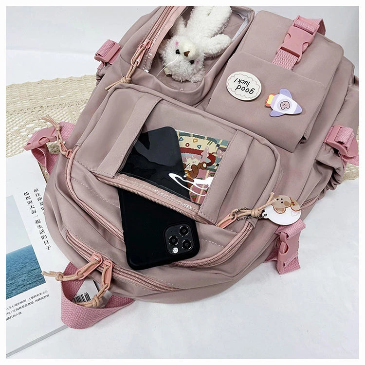 Cute Women Waterproof Laptop Backpacks