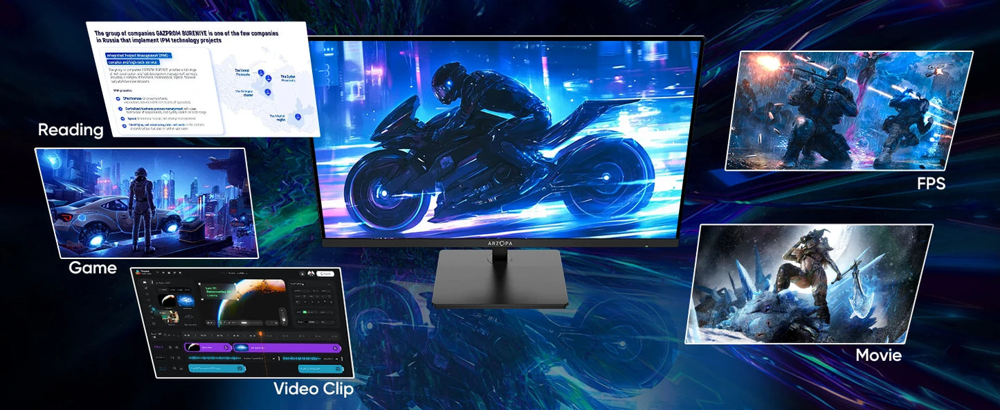 ARZOPA 27inch 180Hz 2K Fast IPS QHD PC Monitor