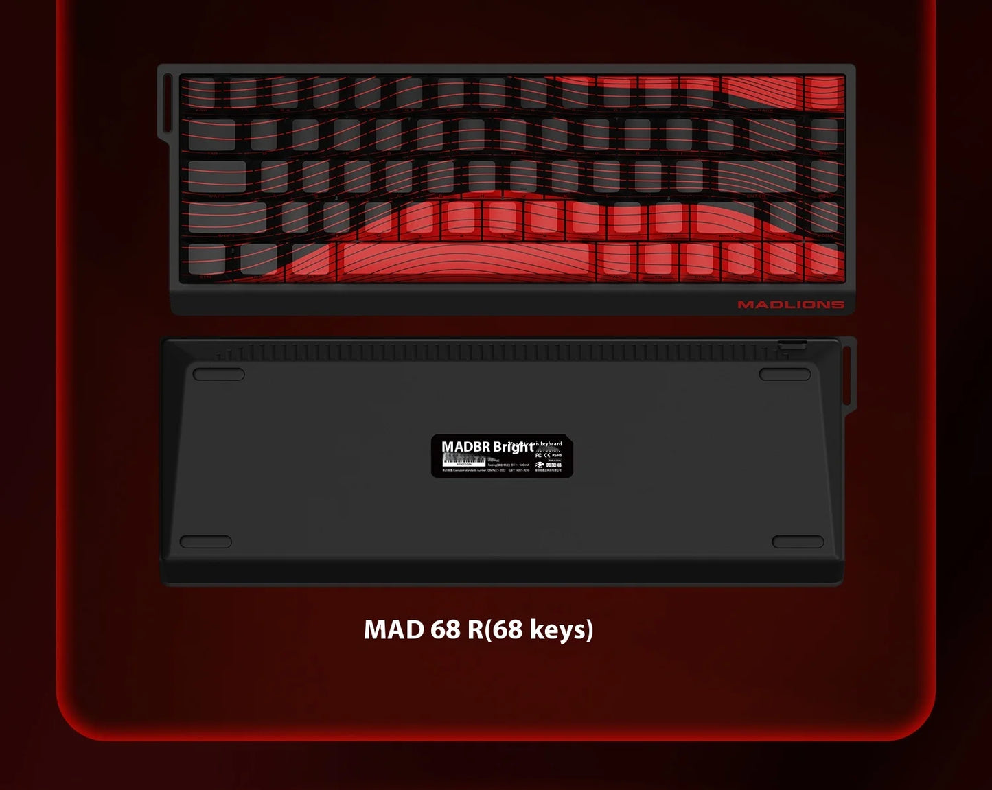 JIMITU MADLIONS MAD 60/68HE Magnetic Switch Keyboard