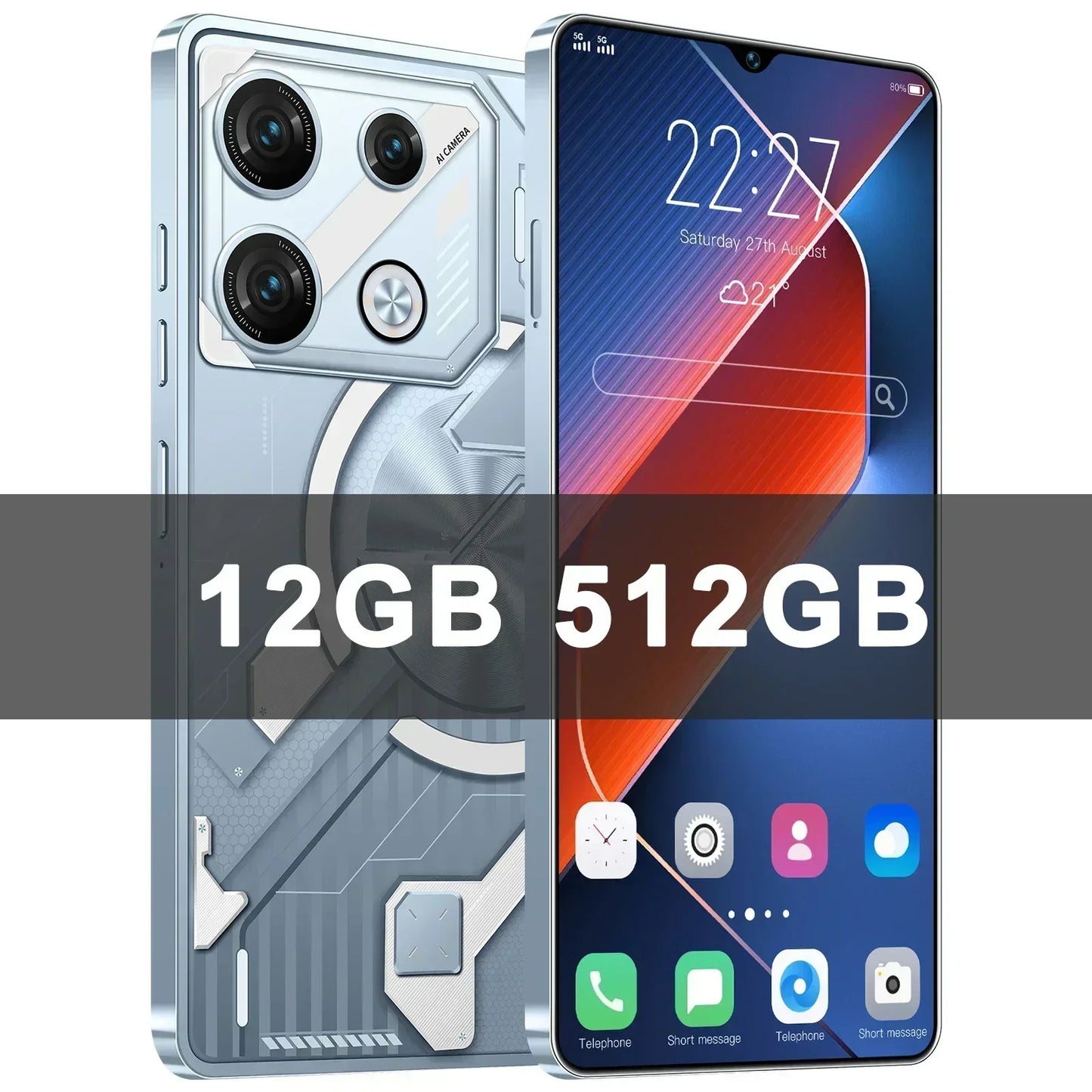 NEW Pova 8 Pro HOT 2025 original intelligent 5G Android 14