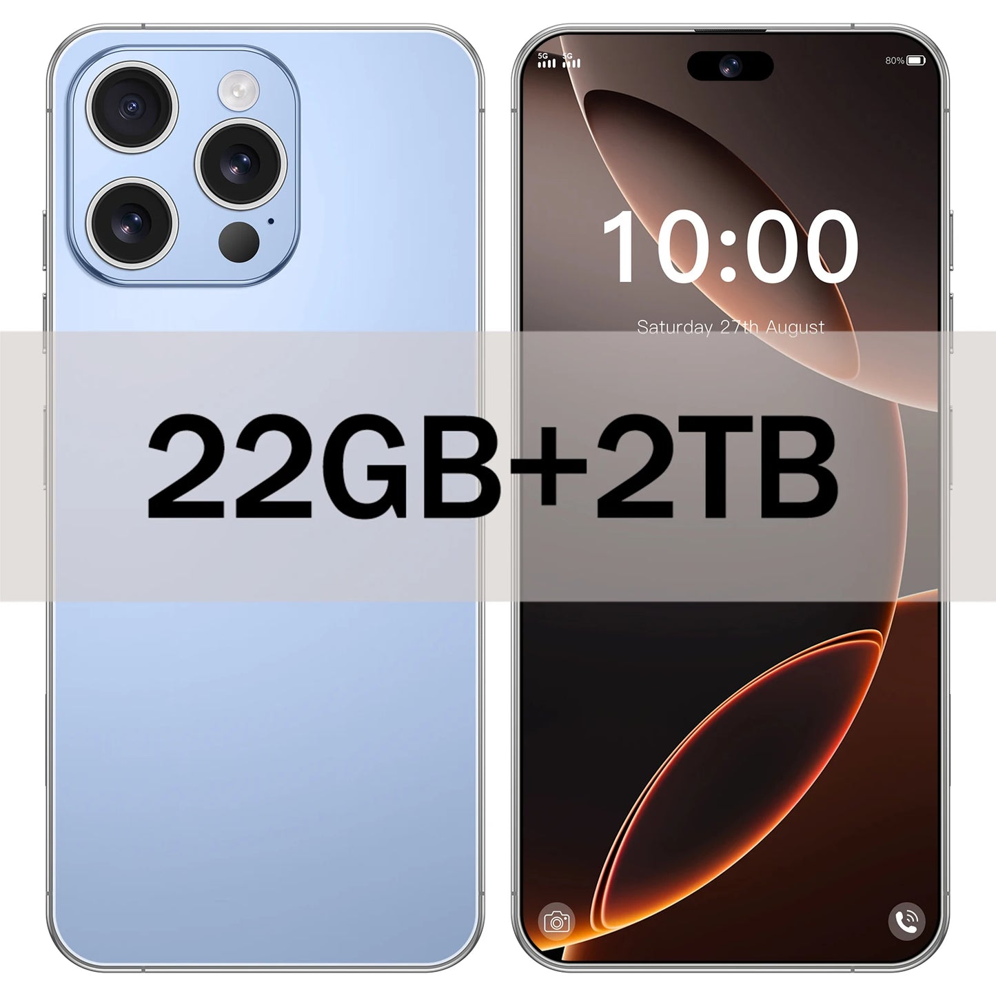 Global Version 5G Android 14 Unlocked Phone