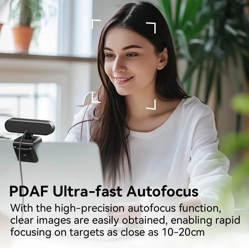 EMEET C60E 4K/2K Autofocus Webcam