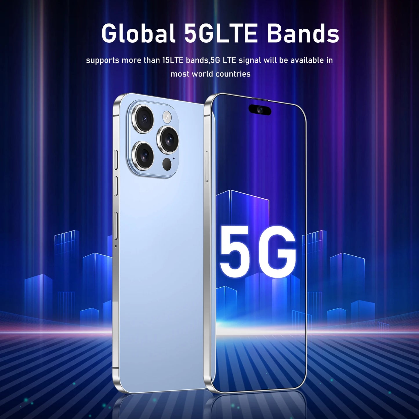 Global Version 5G Android 14 Unlocked Phone