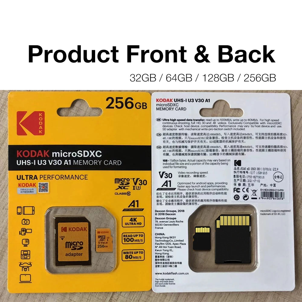 KODAK Memory/Micro SD Card (Original)