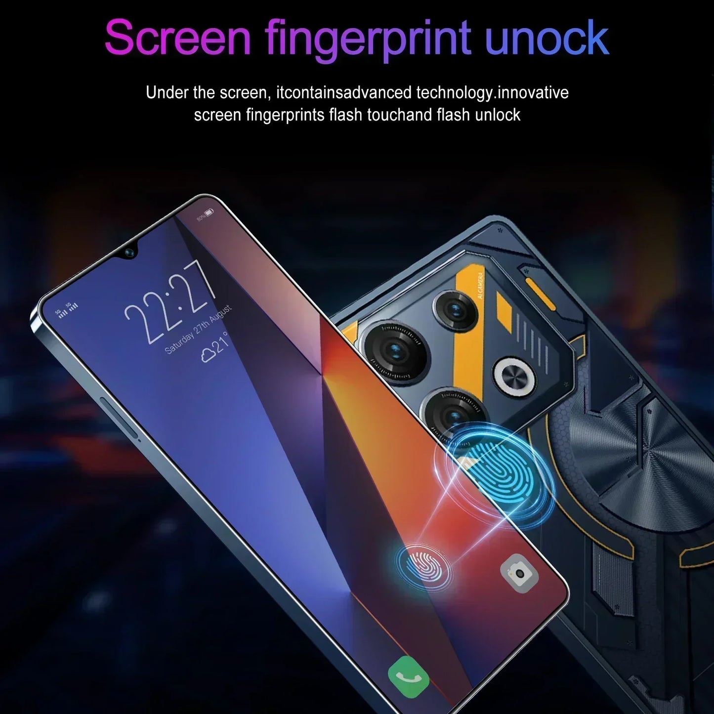 NEW Pova 8 Pro HOT 2025 original intelligent 5G Android 14