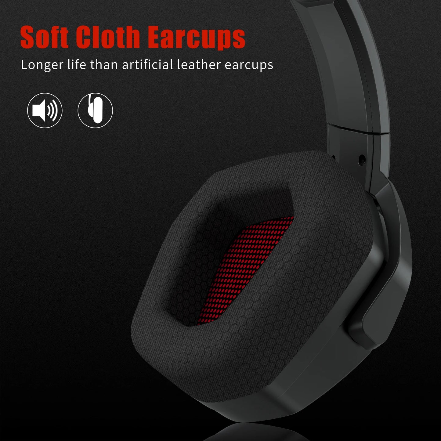NUBWO G06 Dual Wireless Gaming Headset with Microphone