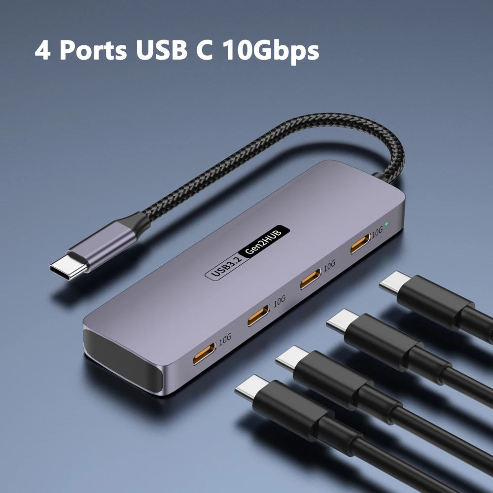YUCUN 10Gbps USB3.2 Gen2 HUB