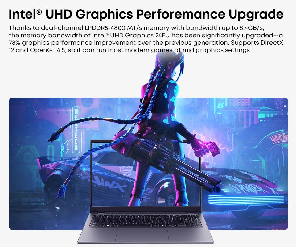 CHUWI GemiBook Plus Laptop Windows 11