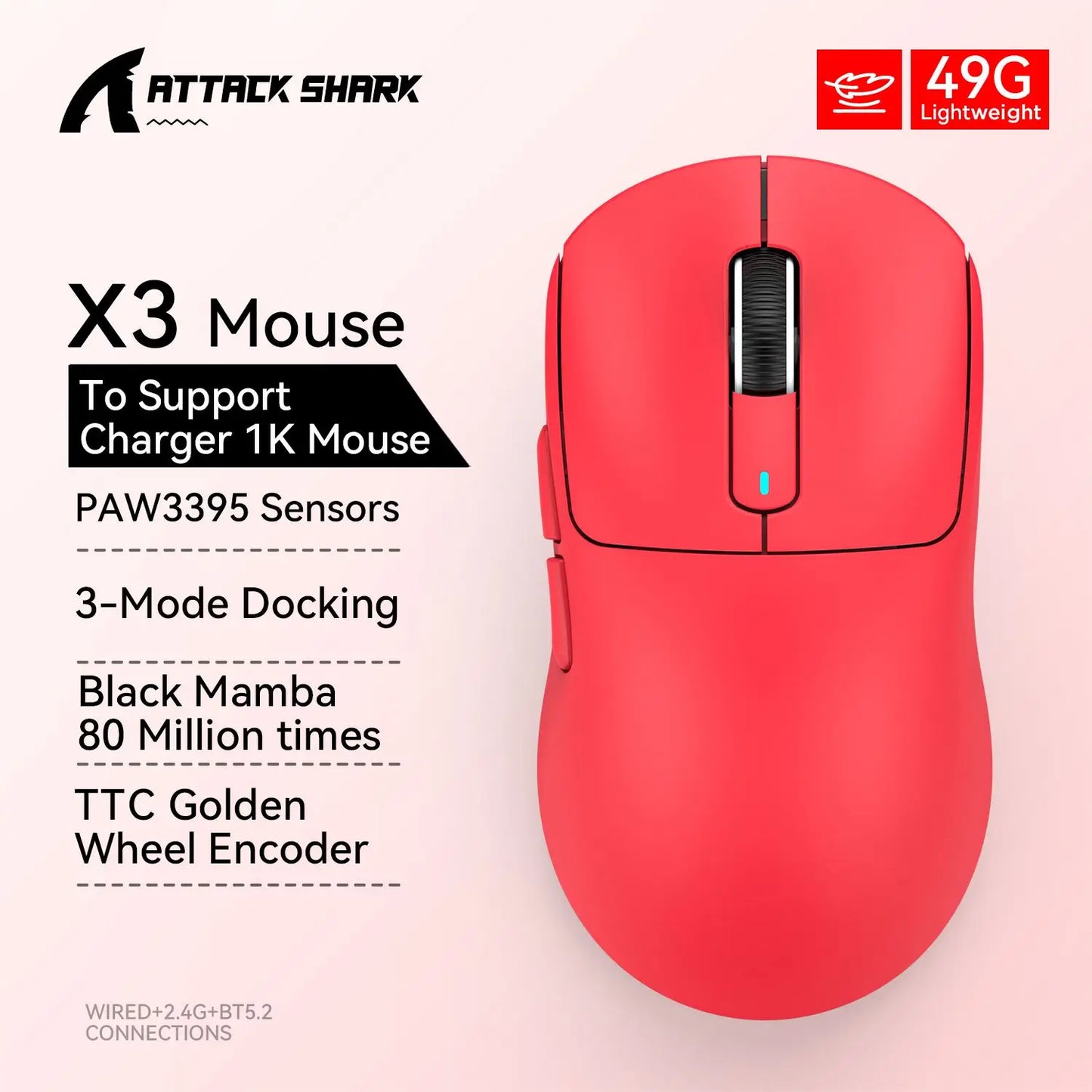 Attack Shark X3Pro X3 Wireless Mouse