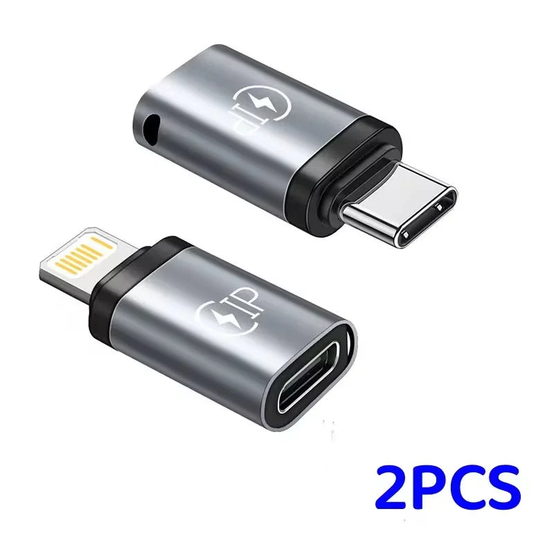 USB Cable Converter Lightning To USB C Adapter for IPhone, Huawei, Xiaomi, Samsung