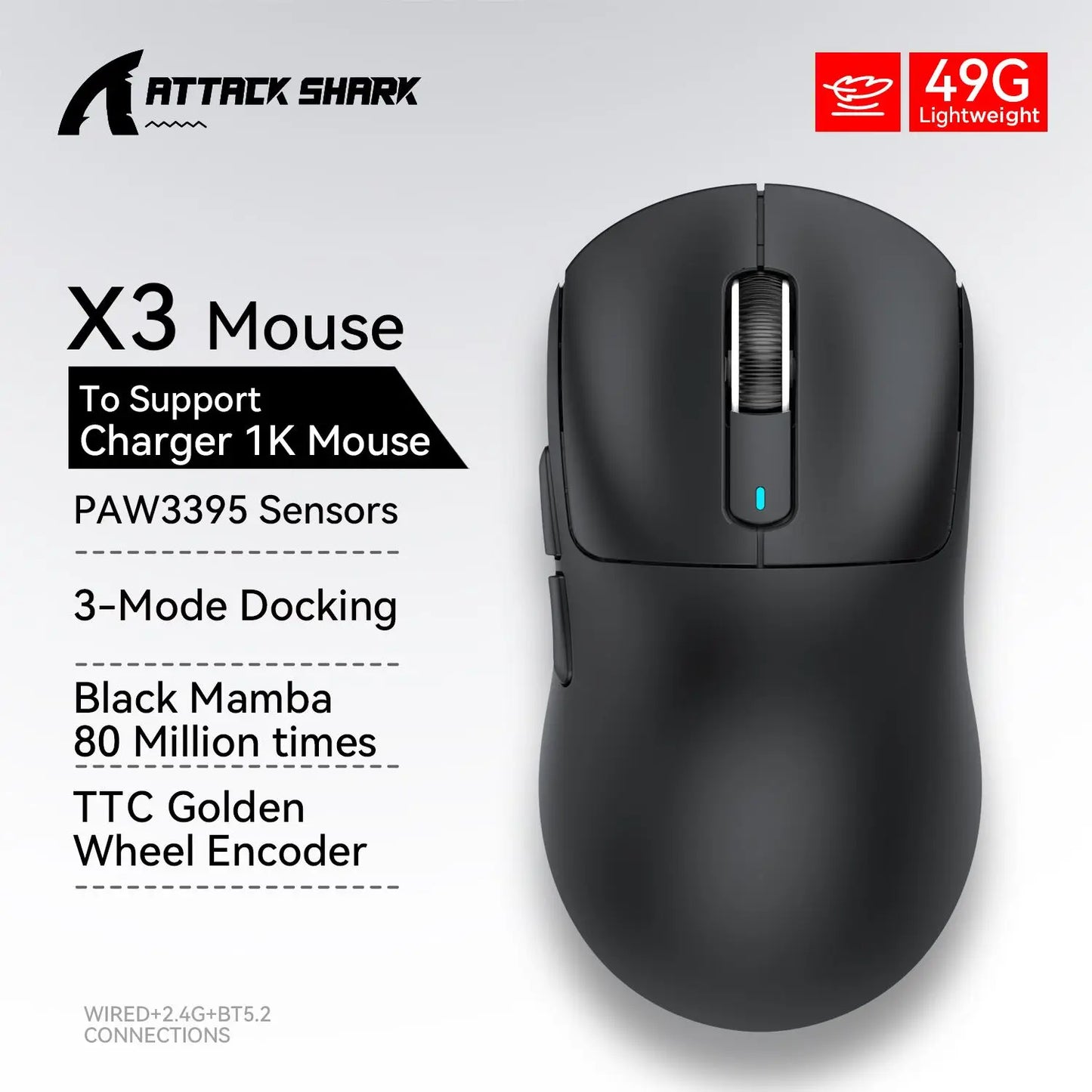 Attack Shark X3Pro X3 Wireless Mouse