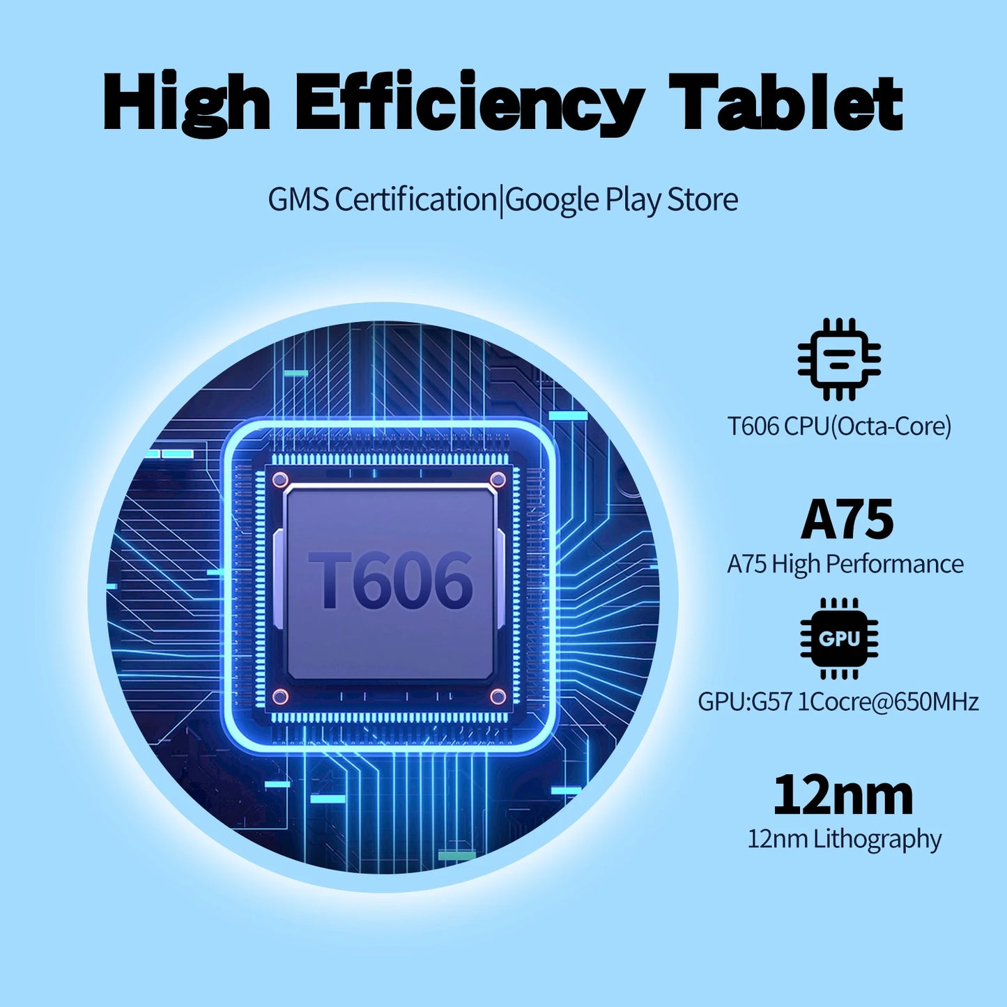 VASOUN Android 14 Tablet
