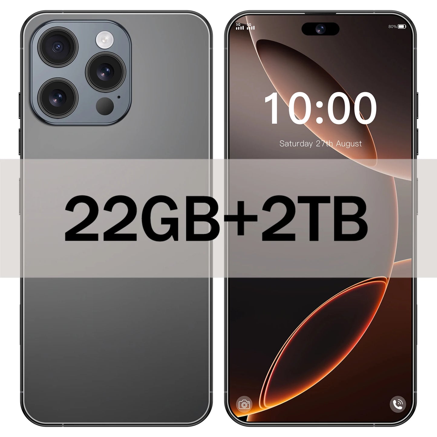 Global Version 5G Android 14 Unlocked Phone