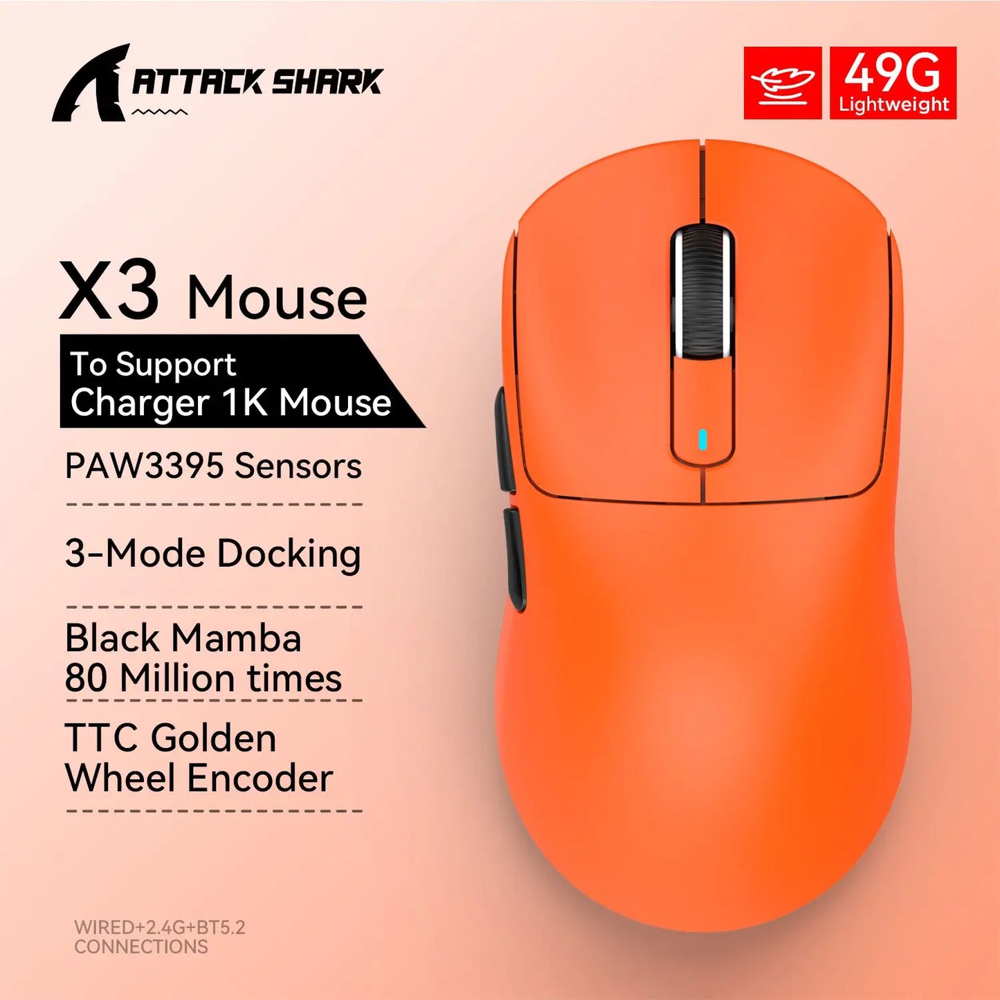 Attack Shark X3Pro X3 Wireless Mouse
