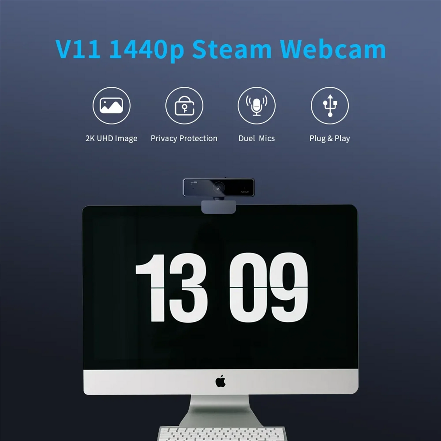 Nuroum V11 High Quality 1080p Web Camera
