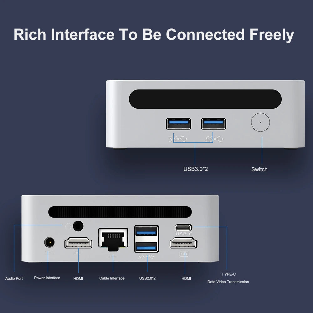 GenMachine New Ren4000 4700U Mini PC