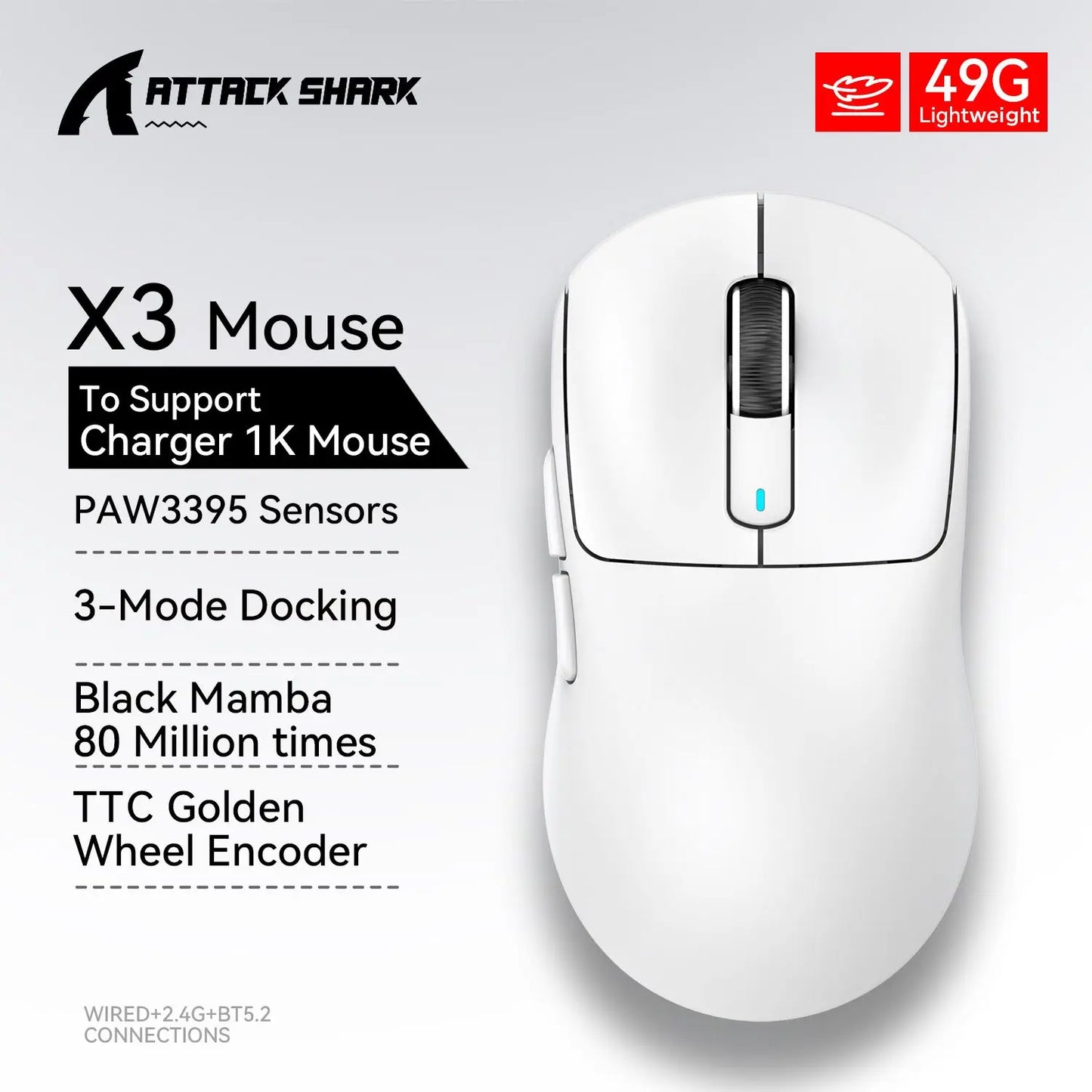 Attack Shark X3Pro X3 Wireless Mouse
