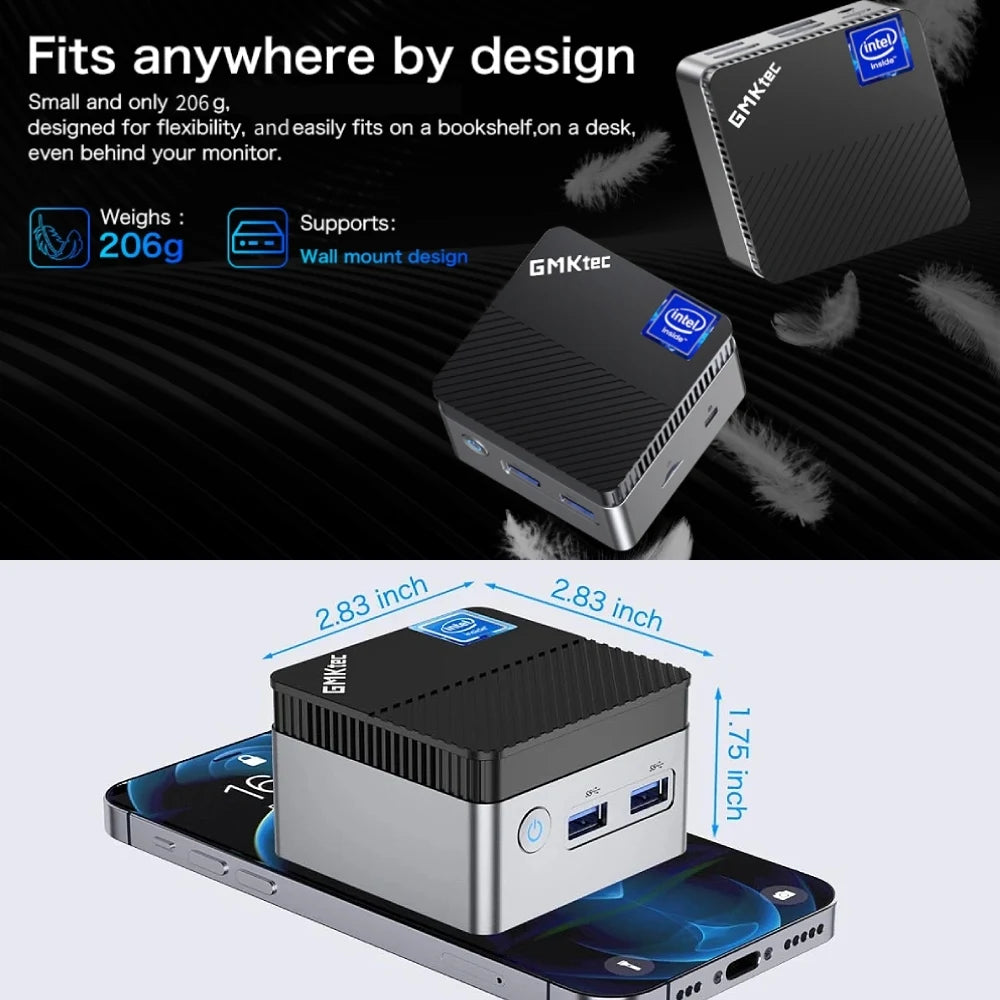 GMKtec KB5 Mini PC Intel Celeron N5105 Windows 11