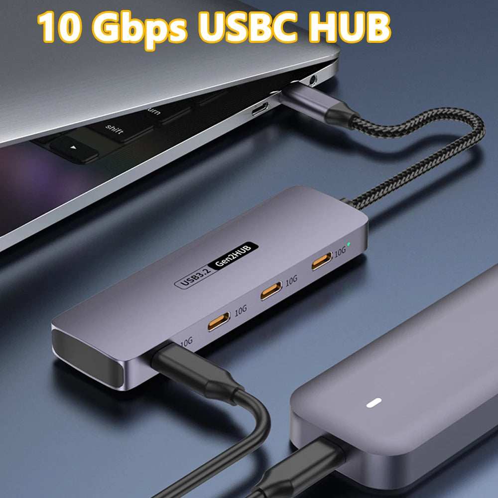 YUCUN 10Gbps USB3.2 Gen2 HUB