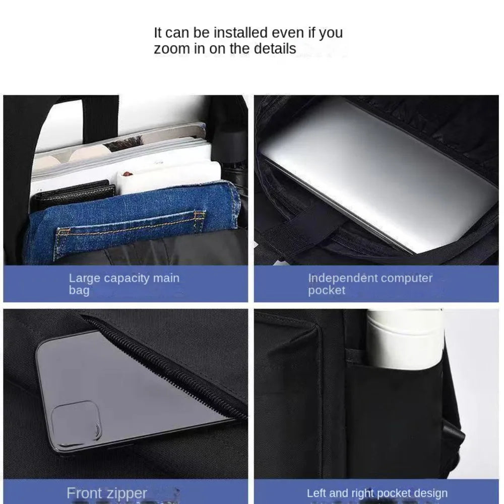 Trendy Men's Minimalist Unisex Backpack