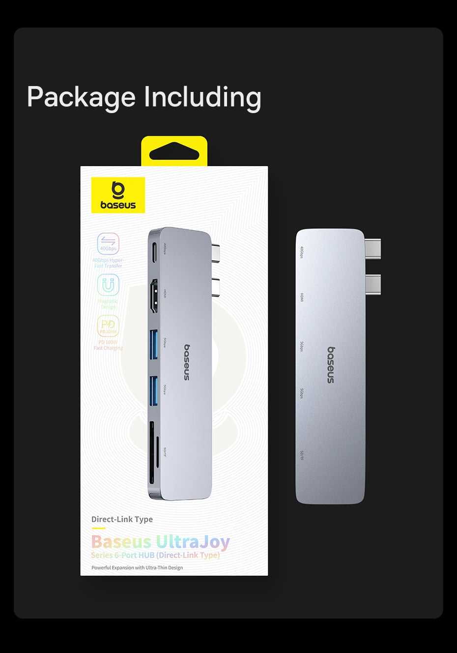 Baseus Dual USB-C Hub