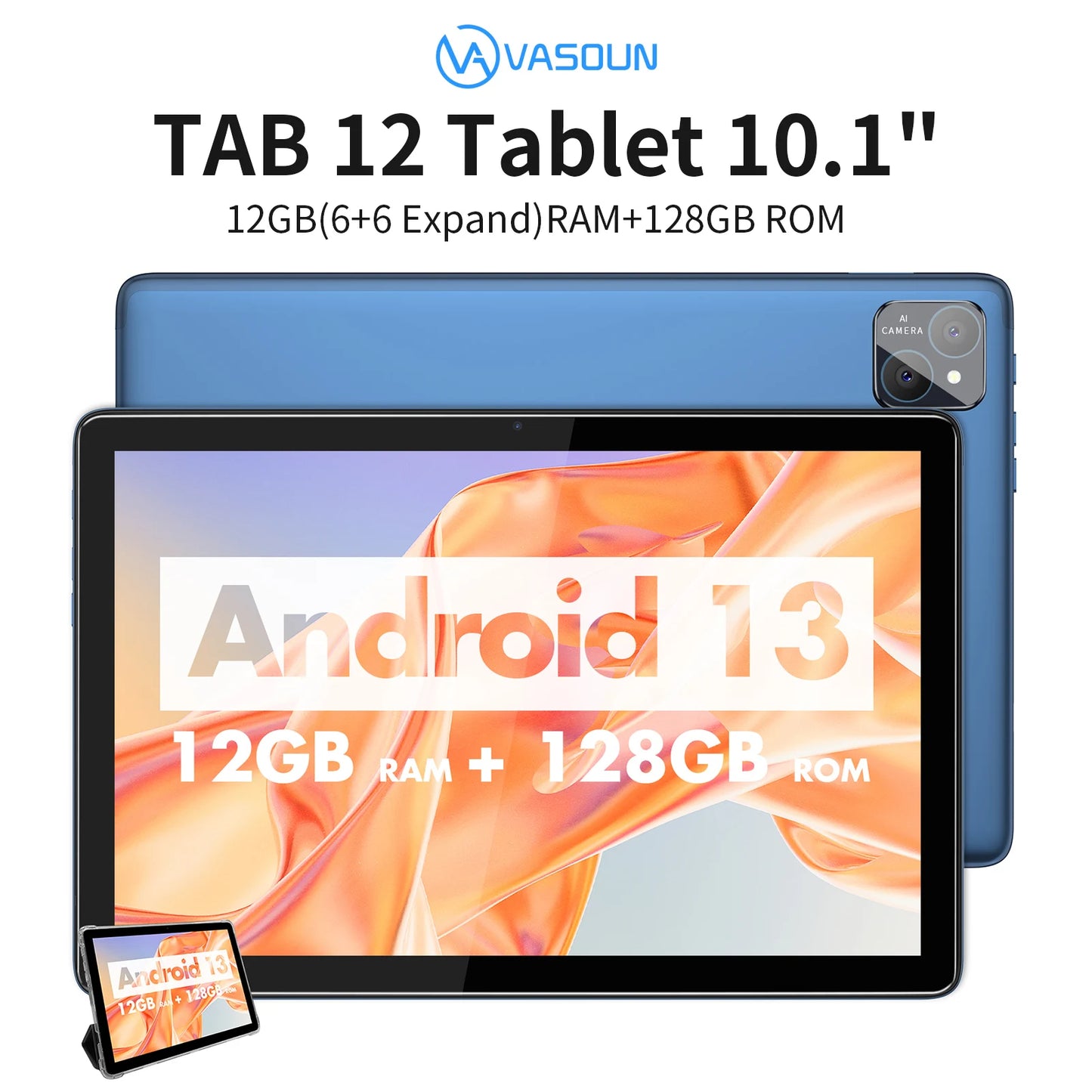 VASOUN Android 14 Tablet