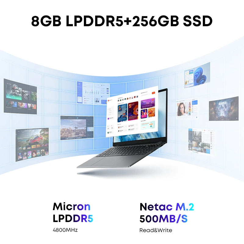 CHUWI GemiBook Plus Laptop Windows 11