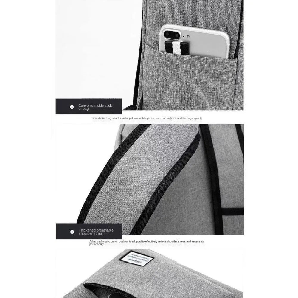 Trendy Men's Minimalist Unisex Backpack