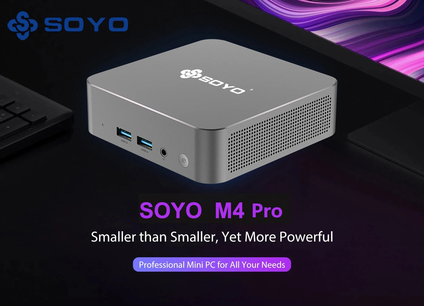 SOYO M4 Pro Mini Desktop PC