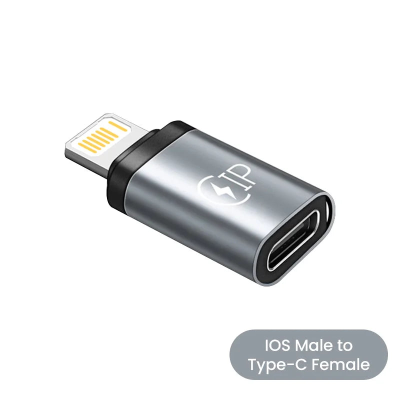 USB Cable Converter Lightning To USB C Adapter for IPhone, Huawei, Xiaomi, Samsung