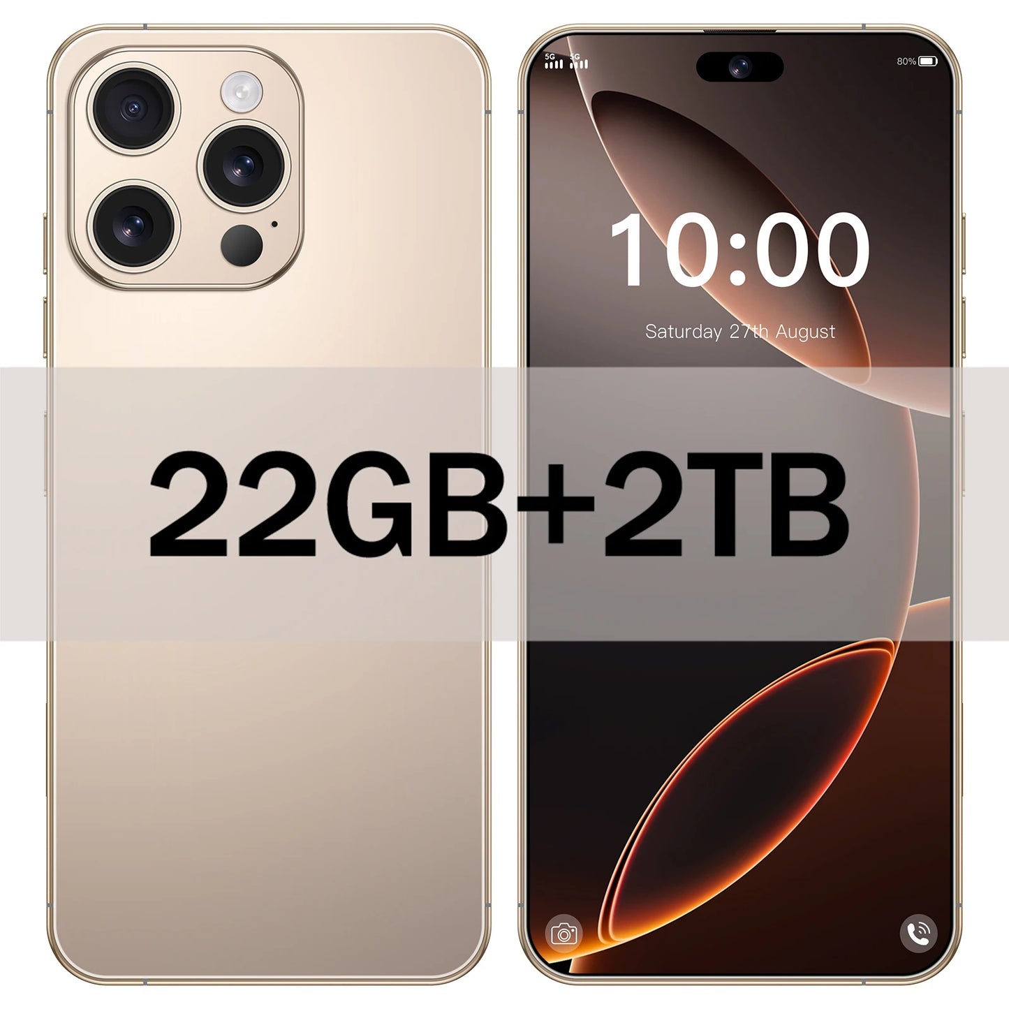 Global Version 5G Android 14 Unlocked Phone