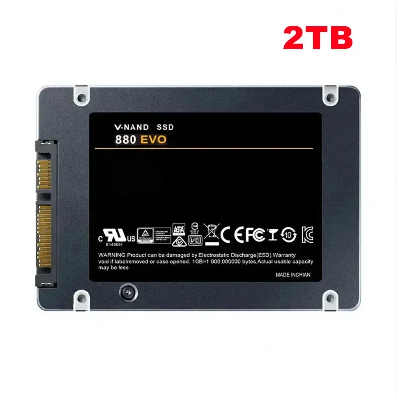 Lenovo New SSD 880 EVO 1TB 2TB 4TB Internal Solid State Drives Hard Disk SATA 3.0 MLC 2.5 Inches for Laptop Desktop PC PS4 PS5