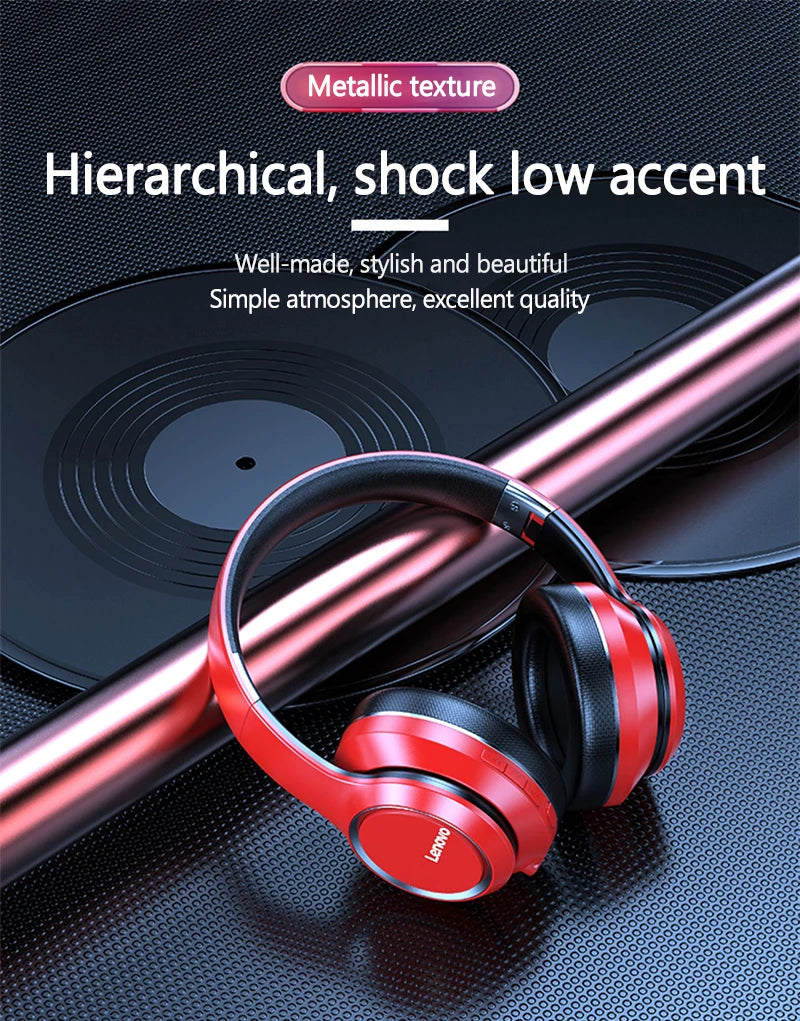 Lenovo HD200 Bluetooth Earphones Over-ear (Headset)