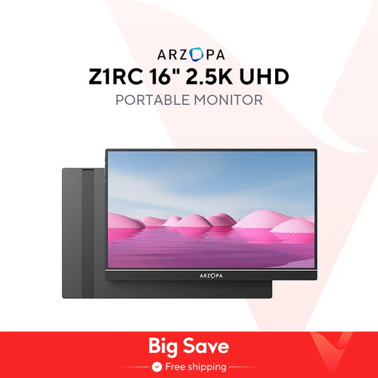 ARZOPA 16inch 2K Portable Monitor