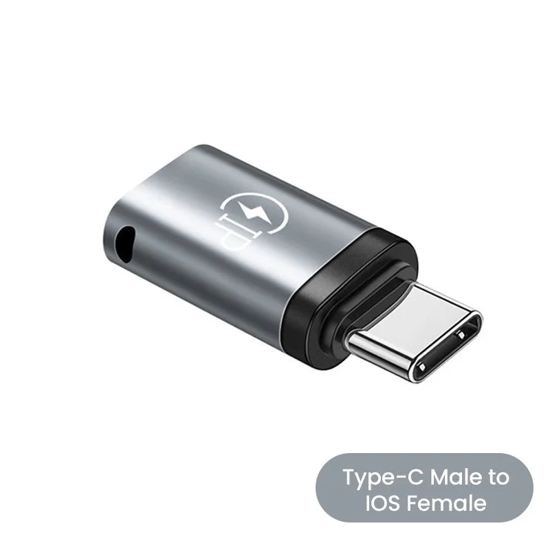 USB Cable Converter Lightning To USB C Adapter  for IPhone, Huawei, Xiaomi, Samsung