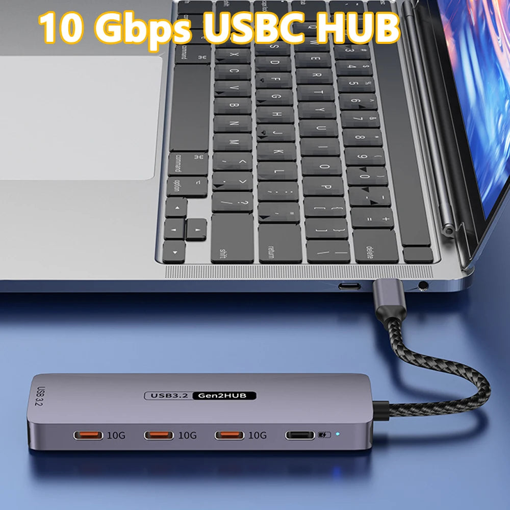 YUCUN 10Gbps USB3.2 Gen2 HUB