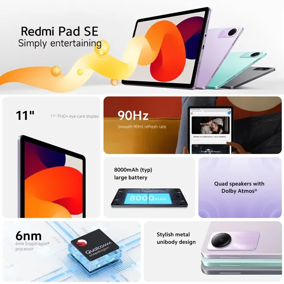 Xiaomi Redmi Pad SE 11  Global Version