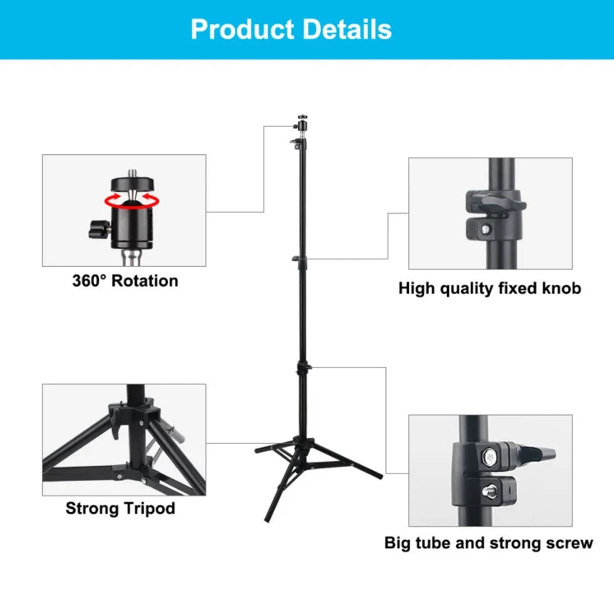 DITONG 110cm Universal Portable Bracket Tripod Stand Mount for magcubic HY320mini projector