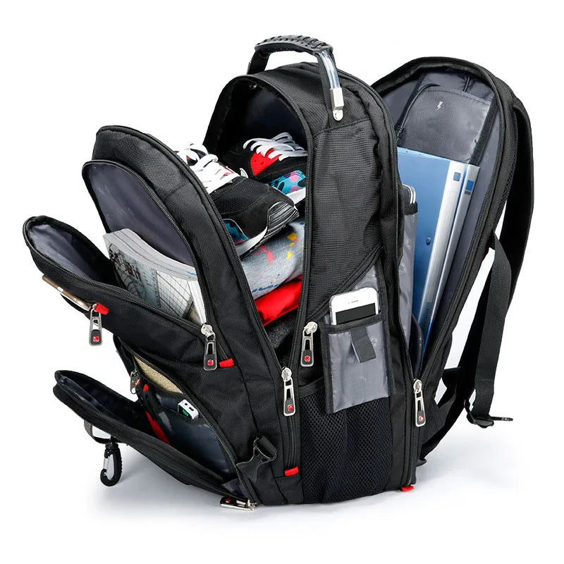 SWISS-Multifunctional Durable Laptop Backpack bags.