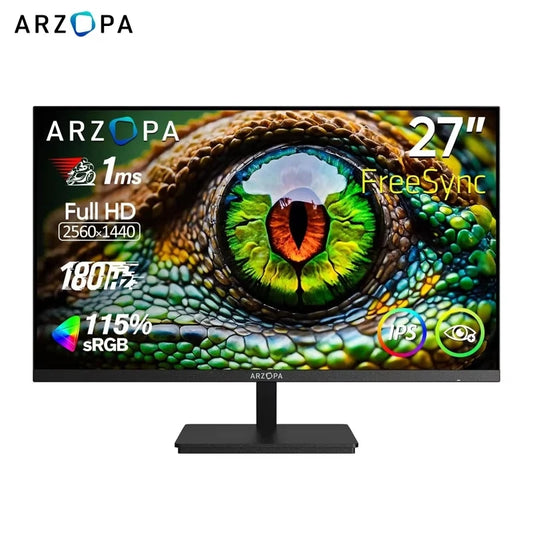 ARZOPA 27inch 180Hz 2K Fast IPS QHD PC Monitor