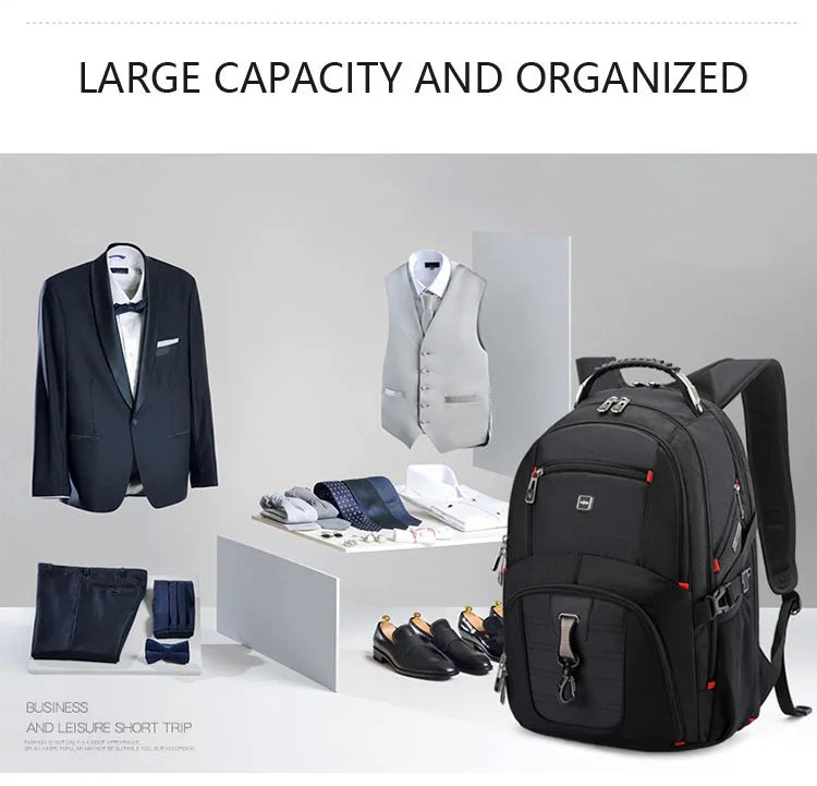 SWISS-Multifunctional Durable Laptop Backpack bags.